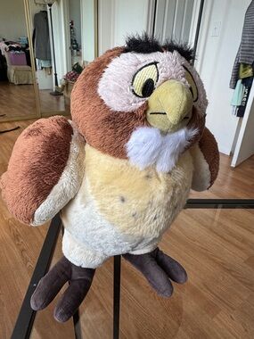 Disney Brown & Cream Plush Owl